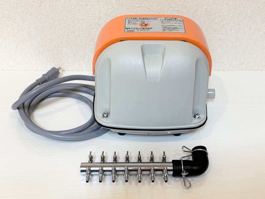 安永エアーポンプ AP-30P 14方分岐装置付き