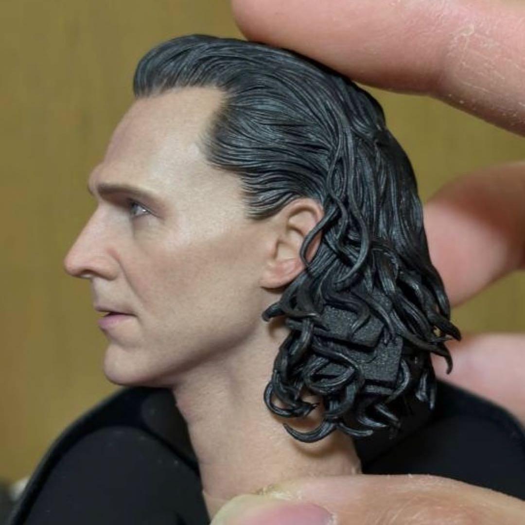 ホットトイズ テレビ・マスターピース ロキ 1/6スケールフィギュア ヘッド