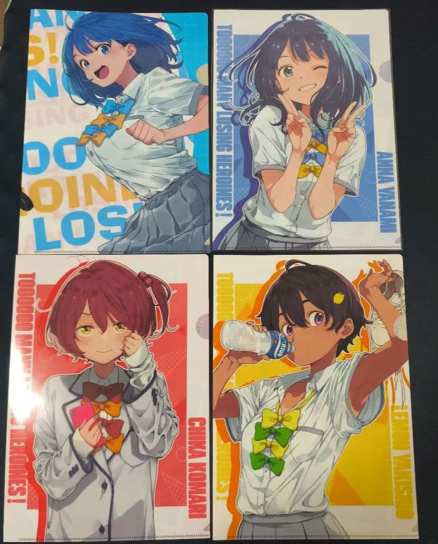 負けヒロインが多すぎる！ メロンブックス非売品特典クリアファイル4枚セット