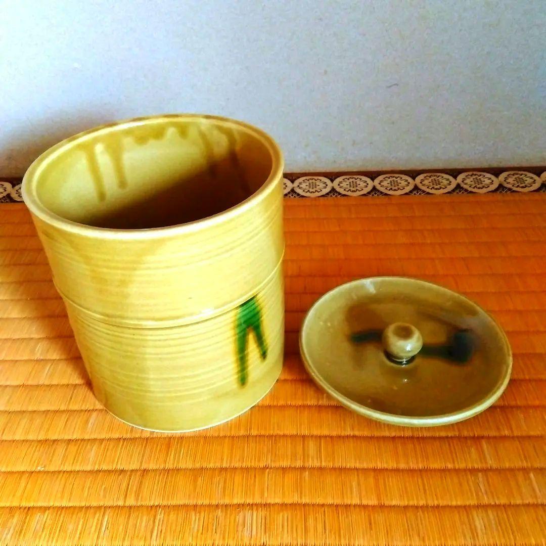新品未使用 黄瀬戸 水指 紙箱付き たち吉 茶道 お茶会