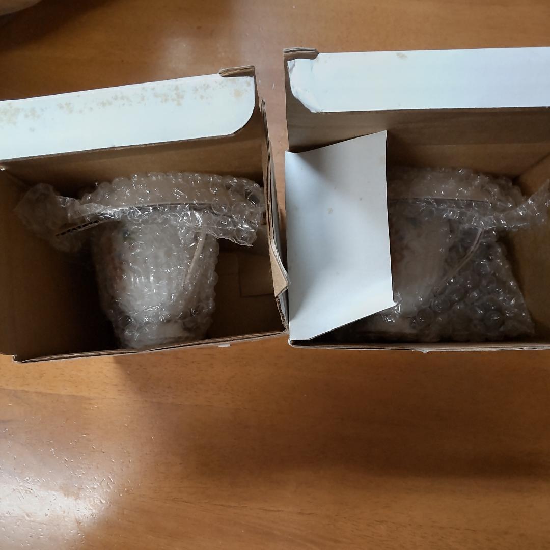 カップ&ソーサー　2客セット　エンゼル　天使　マイセン風　パステル