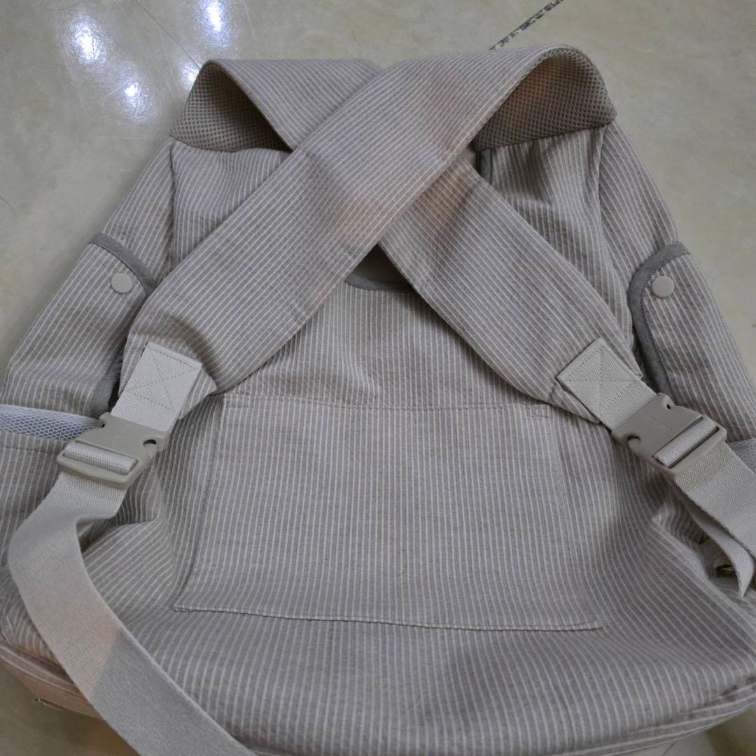 ritogato 抱っこ紐バック フロント リュック ベージュ ver4