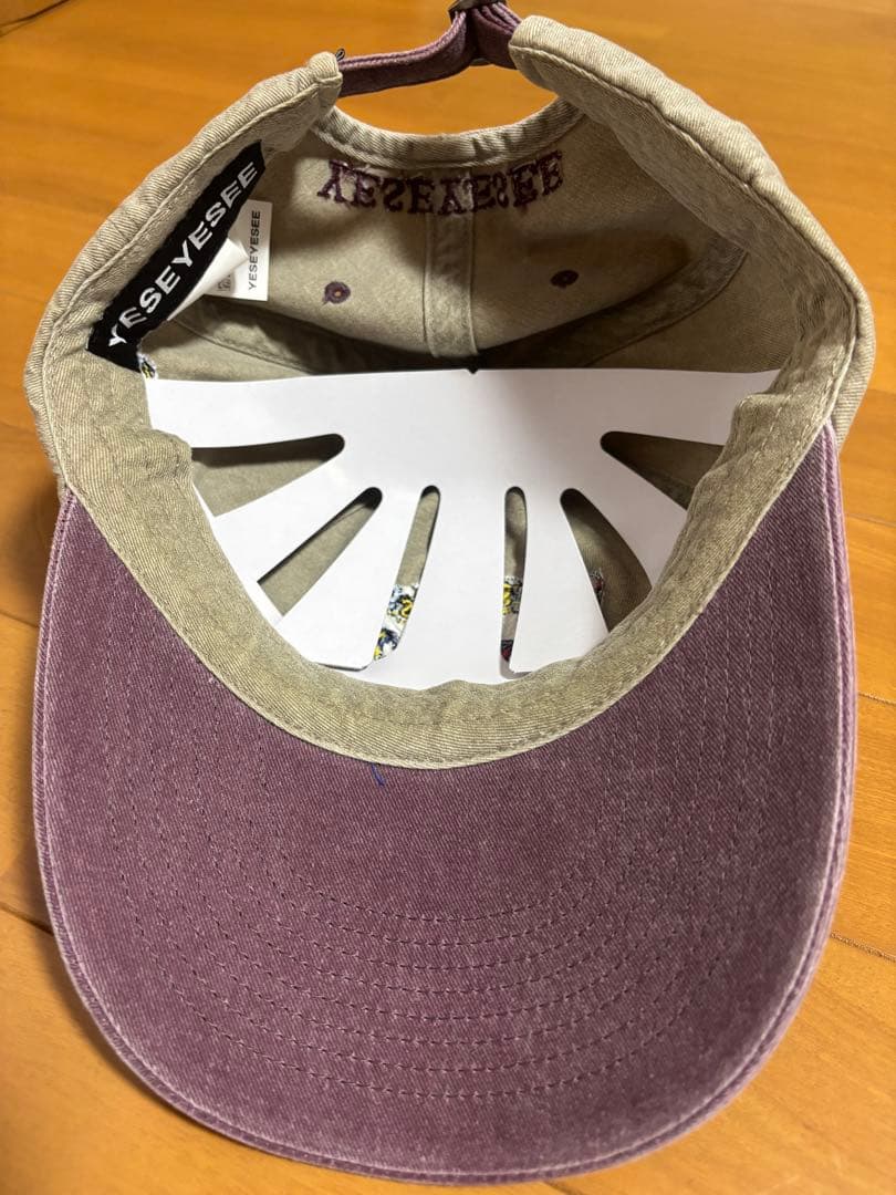 BTSテテ着用キャップ YESEYESEE キャラクター刺繍キャップ
