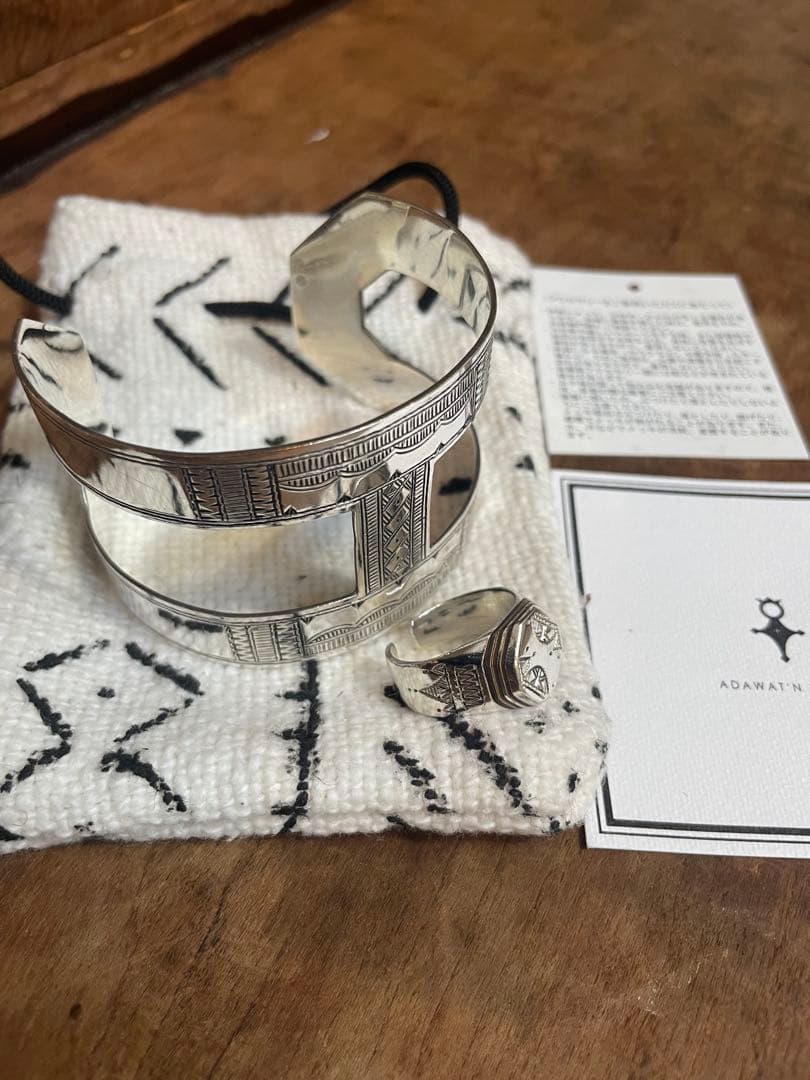 Adawat'n Tuareg アダワット トゥアレグ　バングル＆リング