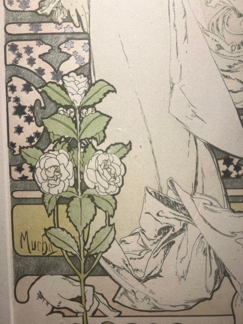 専用他の方発送×Alphonse Mucha 【椿姫】USA 証明書あり