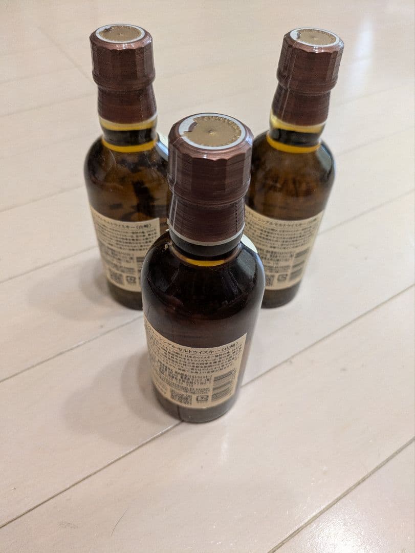 山崎　ミニボトル　180ml ウイスキー 3本セット 新品