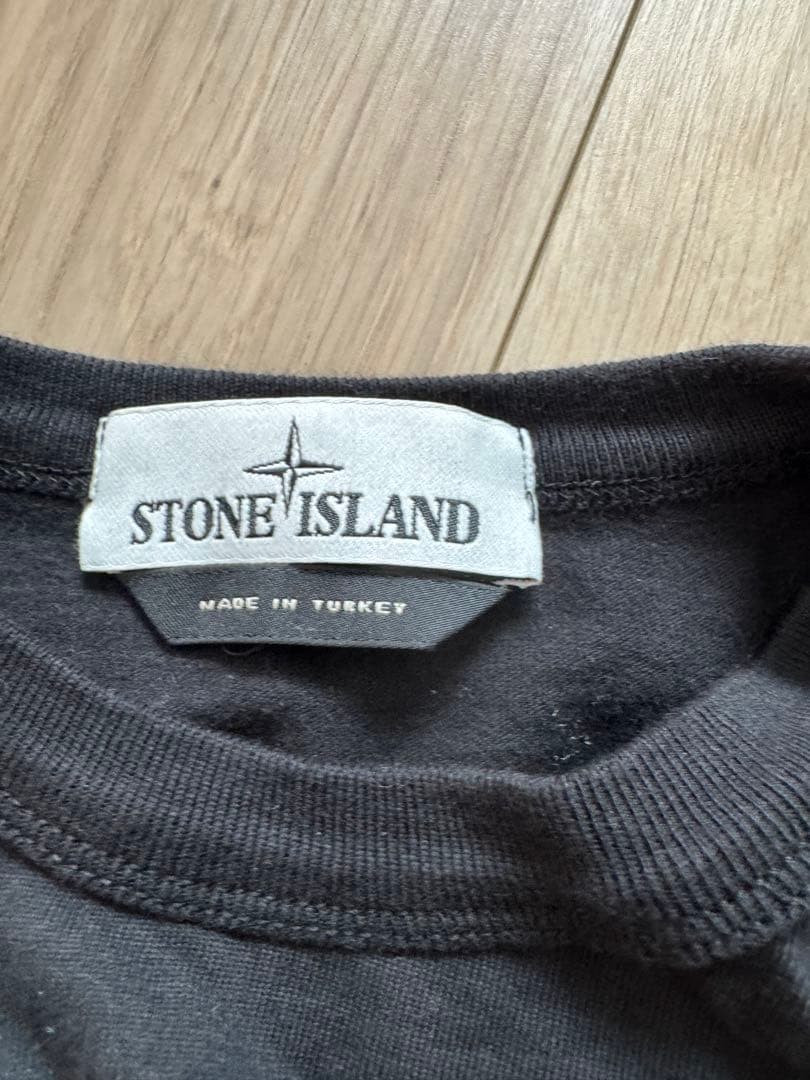 STONE  ブラック 長袖Tシャツ