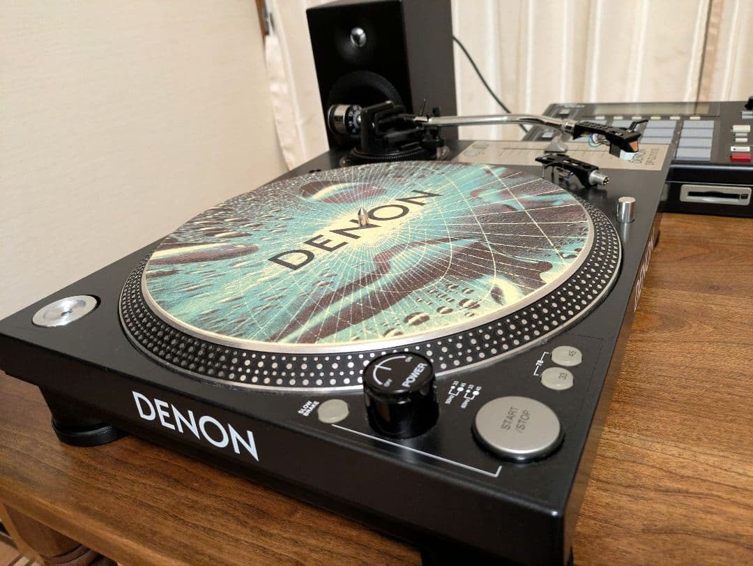 DENON DP-DJ101s ターンテーブル+ヘッドシェル(カートリッジ＆針)
