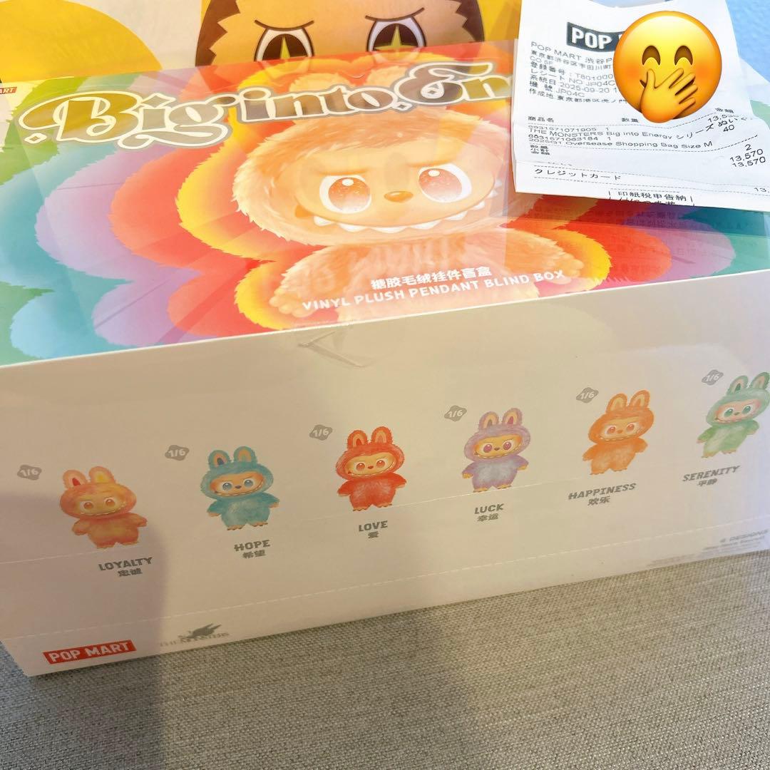 新品未開封Labubu Big into Energy アソートボックス ラブブ