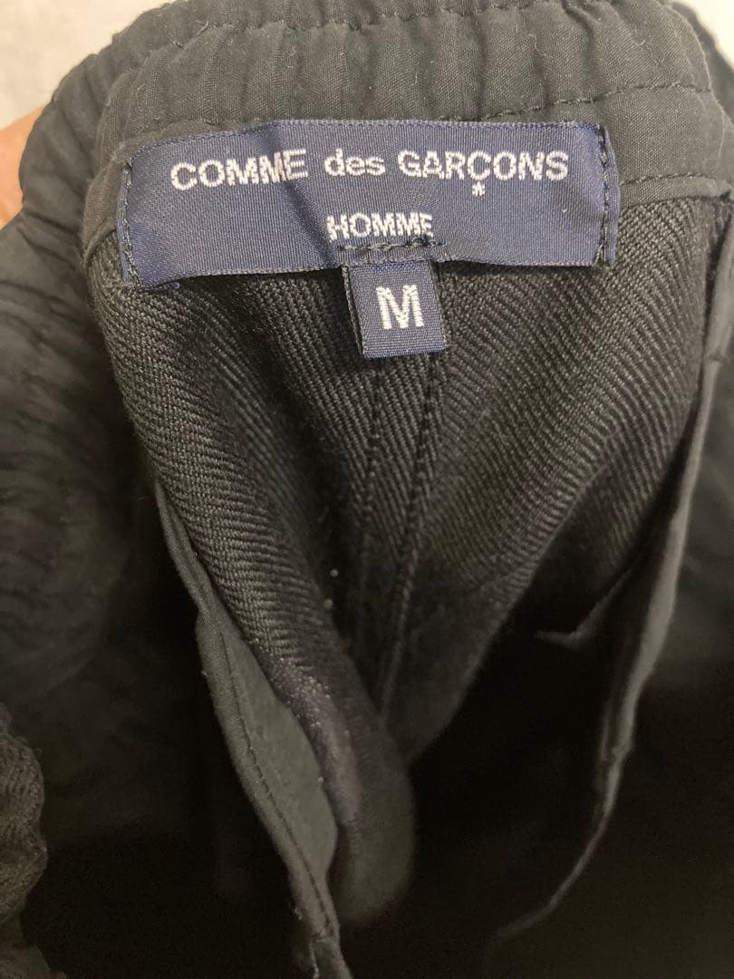 アキ　コムデギャルソンオム ウールサージ イージースラックス M