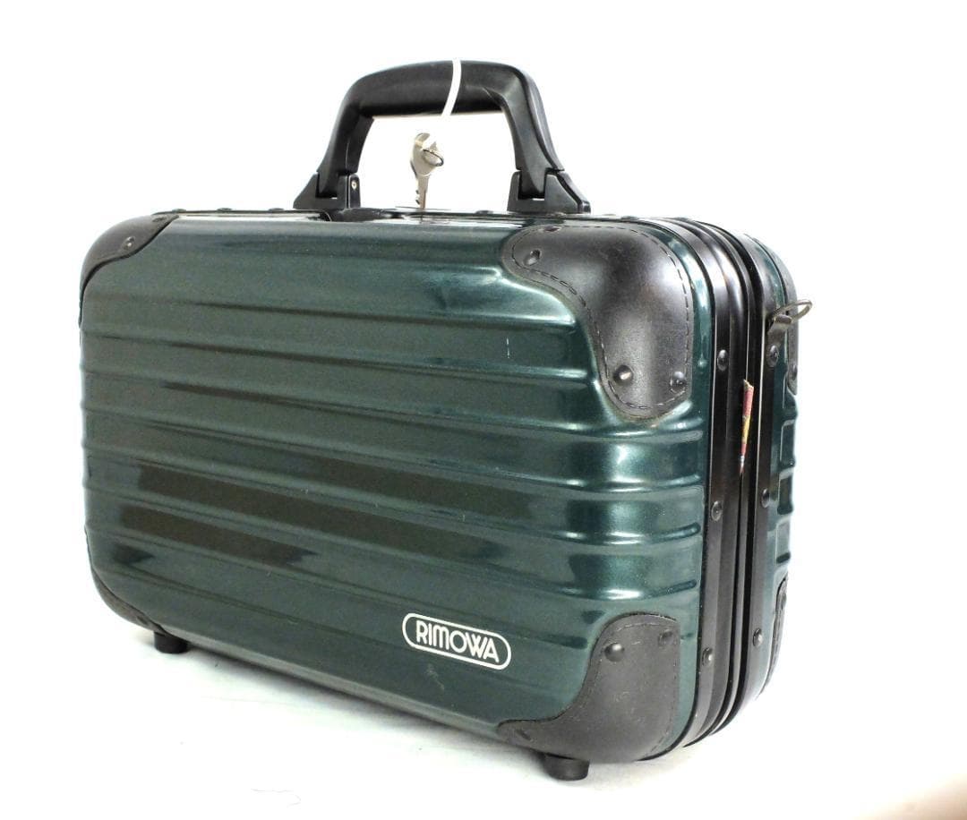 リモワ 835.16 絶版『Samba Nova』 ピッコロ（緑）13L 鍵付