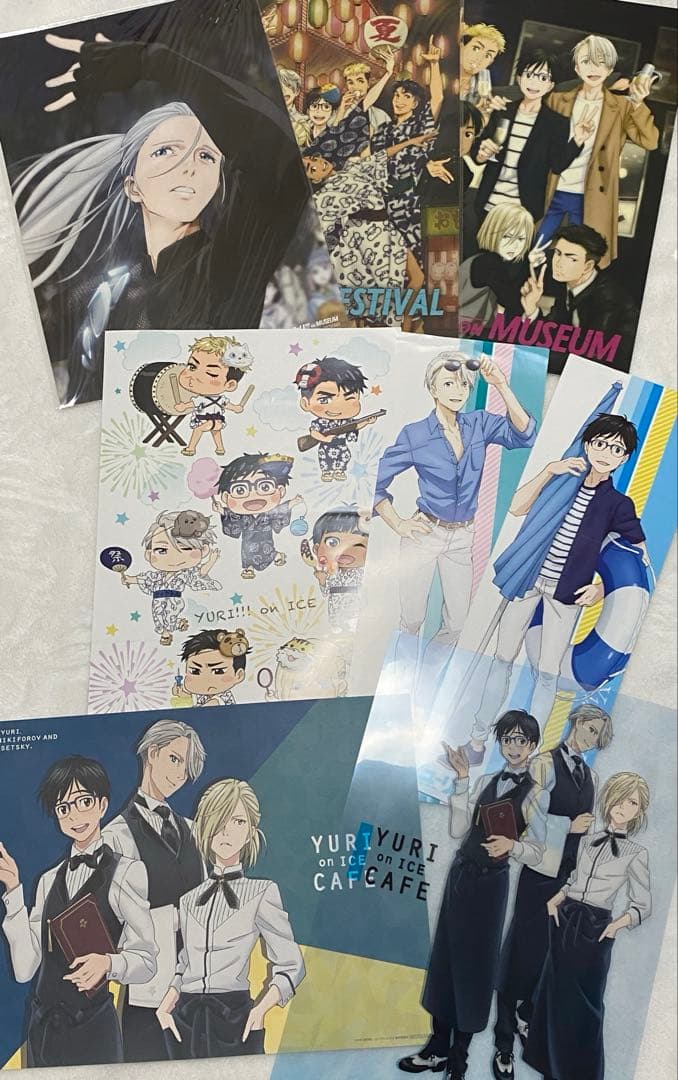 【39点】ユーリ!!! on ICE ポスター クリアファイル 若ヴィクトル