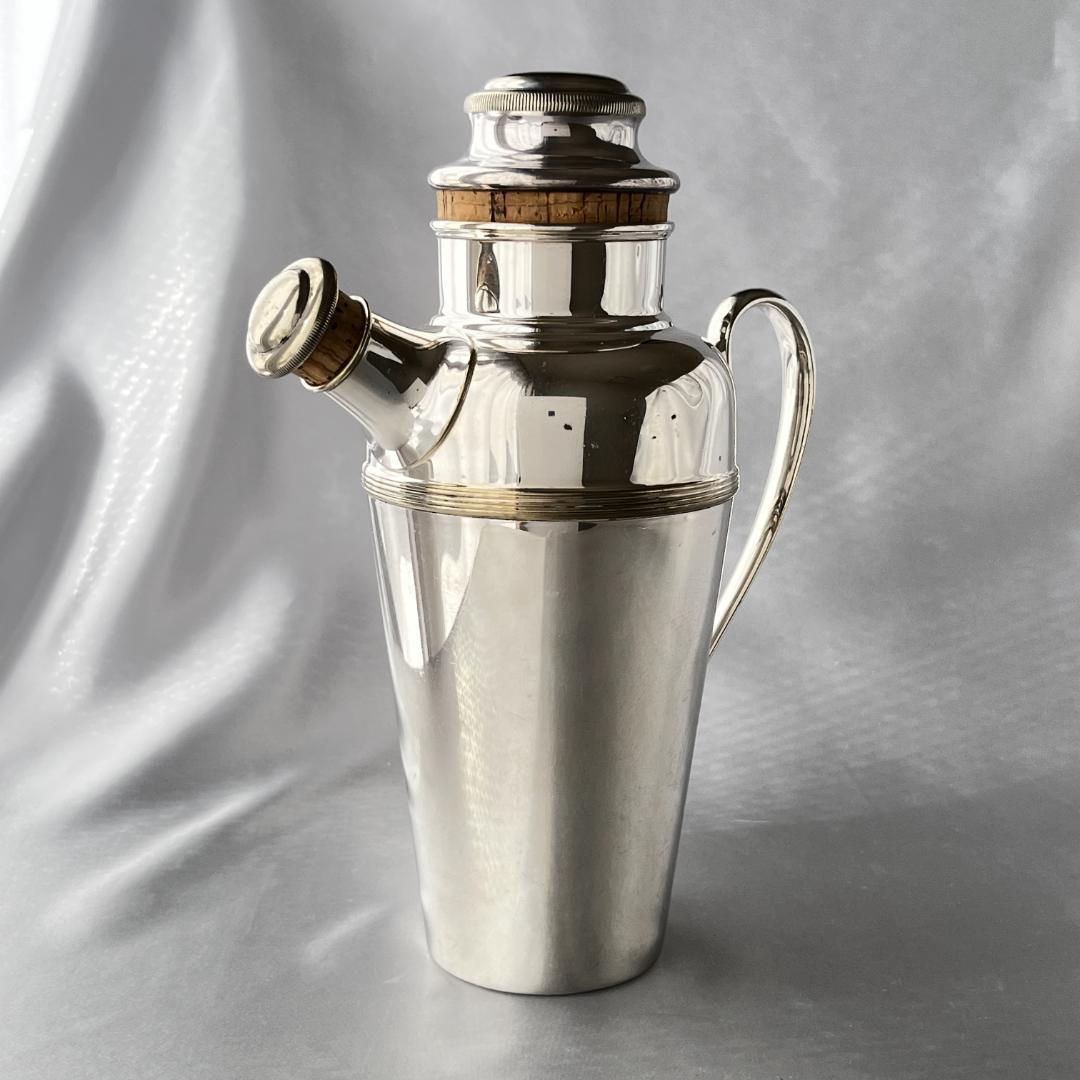 【William Suckling】カクテルシェーカー【シルバープレート】