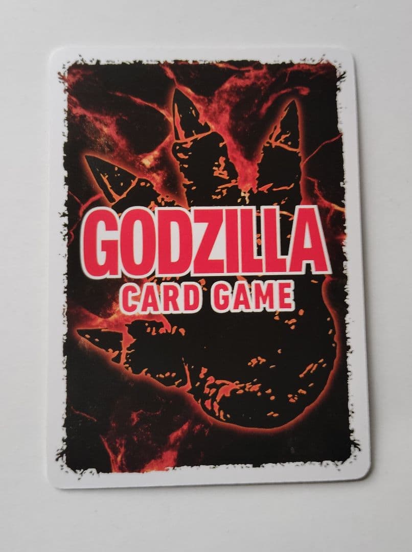 ゴジラカードゲーム　怒り　ちびモスラ箔押しサイン