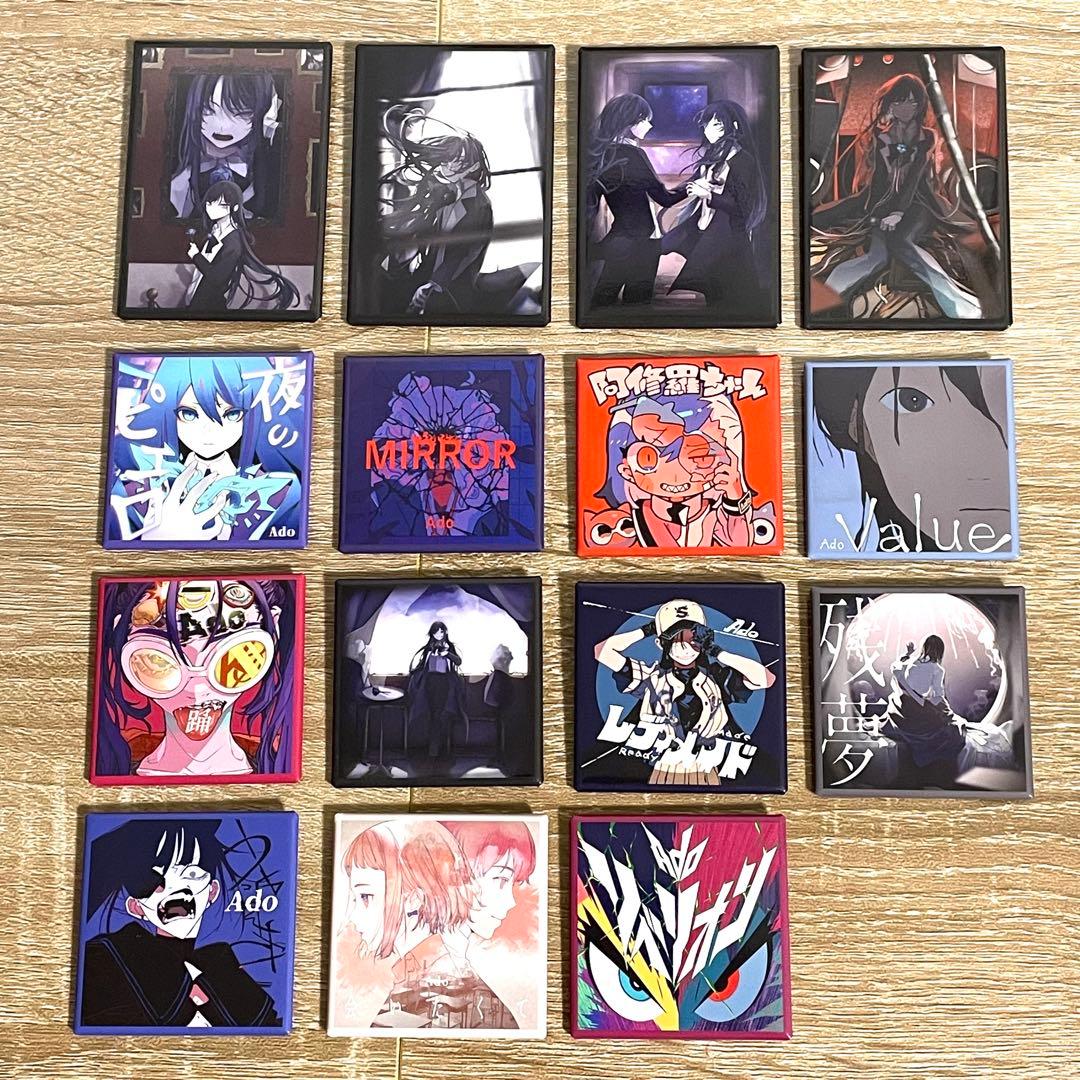 15種【バラ売り可能】 Ado モナリザの横顔 缶バッジ