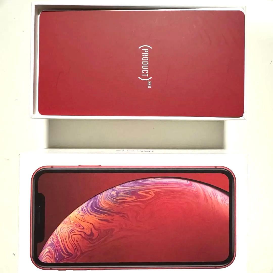 iPhoneXR レッド 256GB 箱あり PRODUCT RED