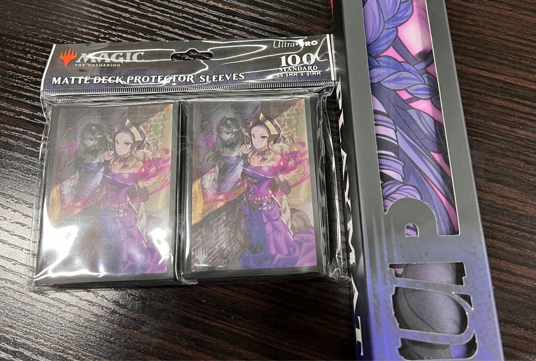 MTG ヴェールのリリアナ・甦りし悪夢、ブレイズ セット　スリーブ　プレイマット