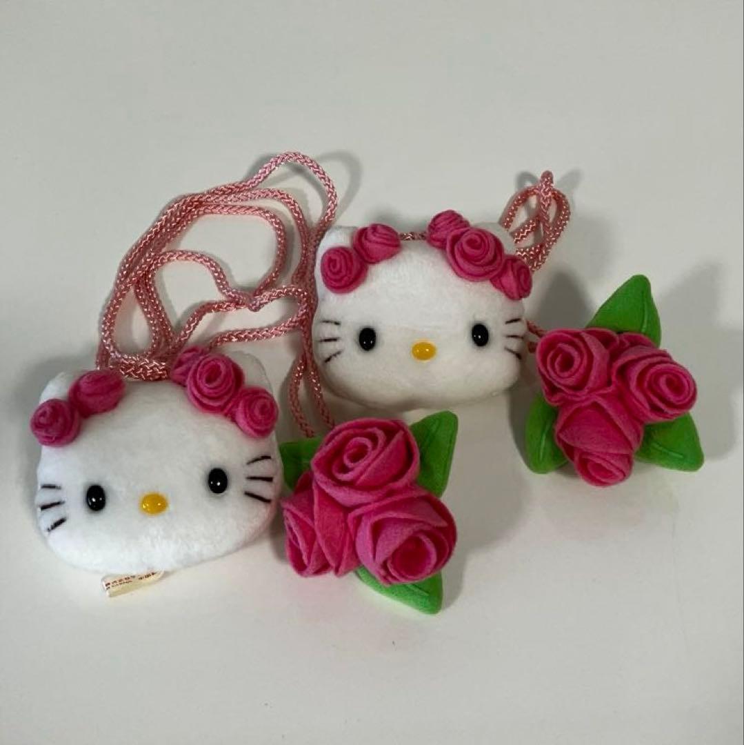 【レア】ハローキティ　カーテンタッセル　ローズキティ　2個セット