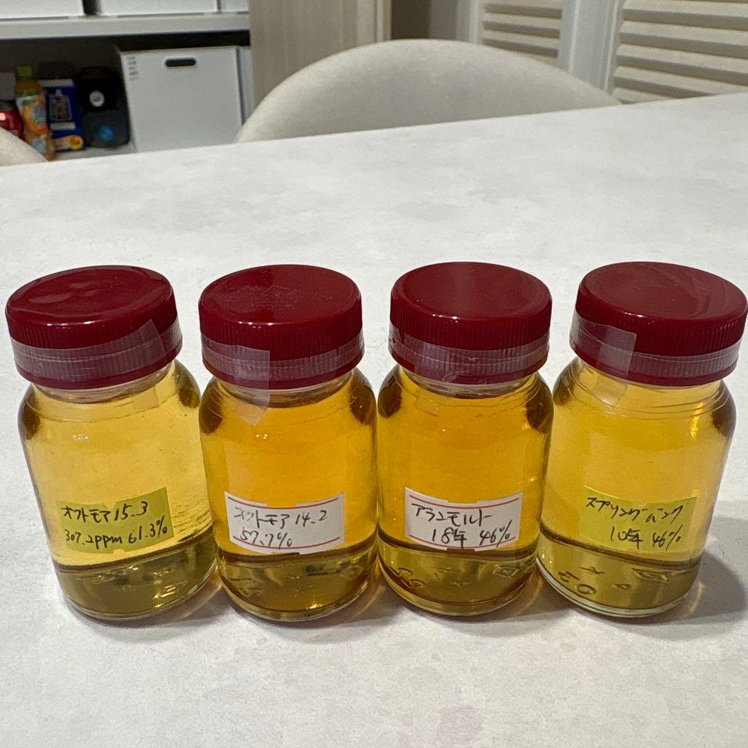 ニッカウイスキー シングルモルト余市・宮城峡　2本セット