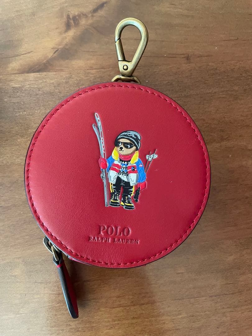 POLO RALPH LAUREN ラルフローレン　ベア　レッド　ケース