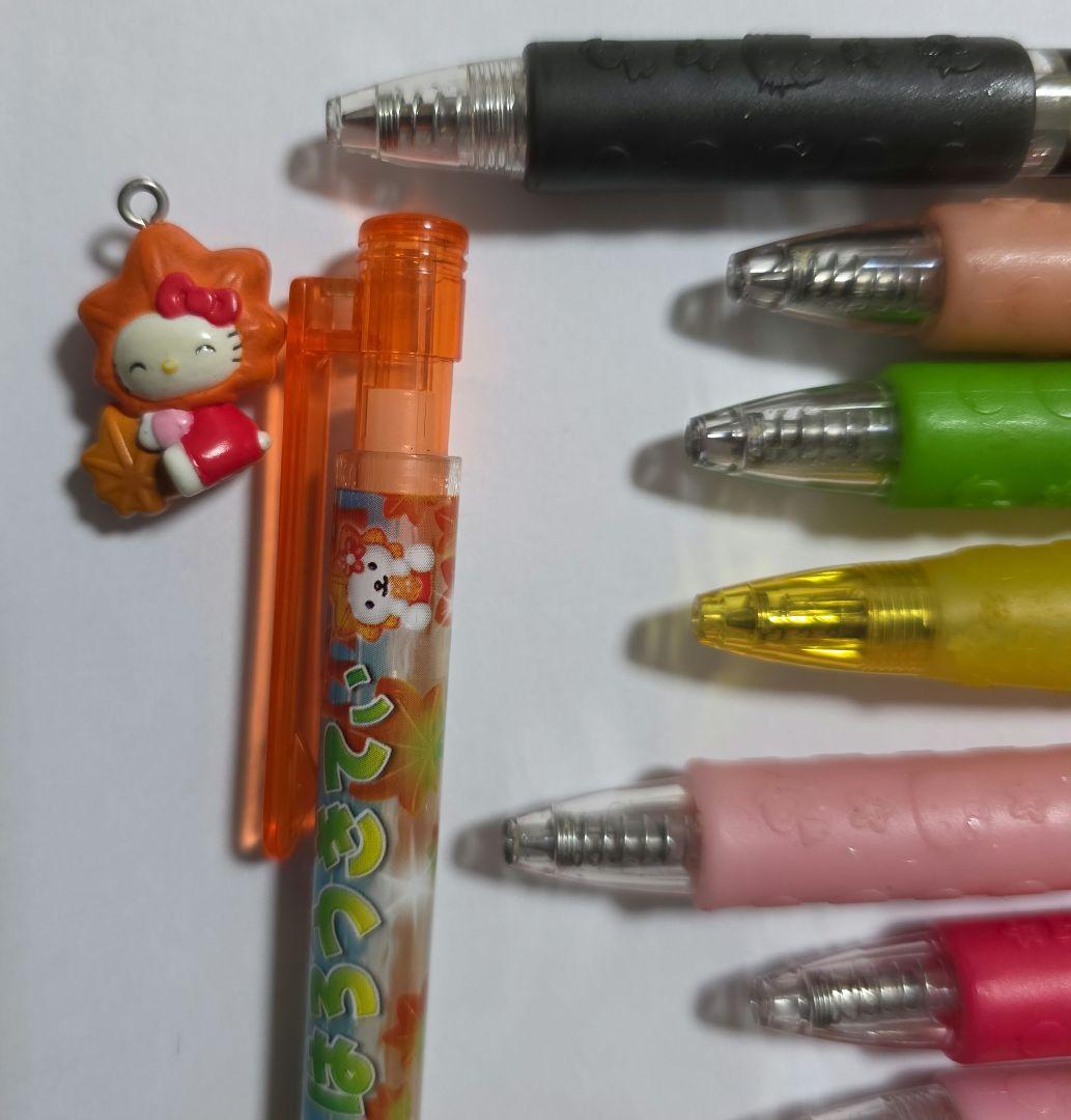ハローキティ　使用済み　ご当地限定　ボールペン　まとめ売り