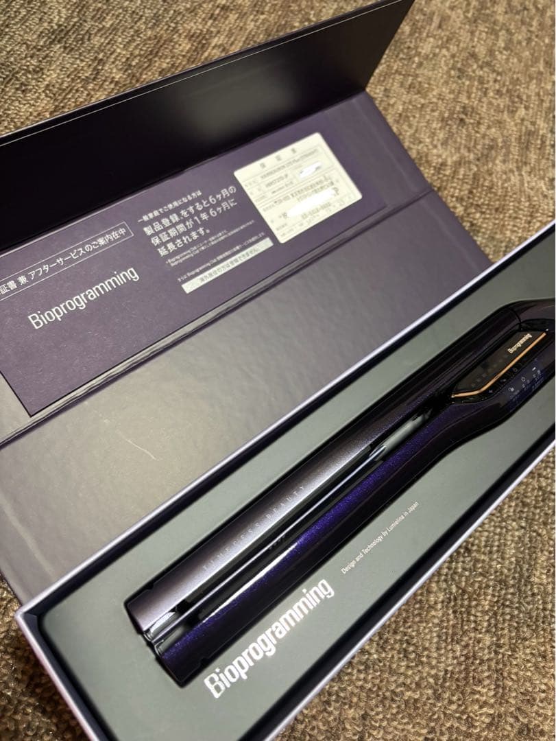 【新品1年半保証付き】ヘアビューロン27DPlus ストレート