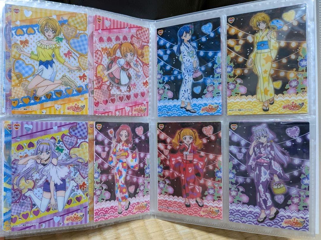 HUGっと！プリキュア　キラキラカード　クリアカード　エンスカイ　バンダイ