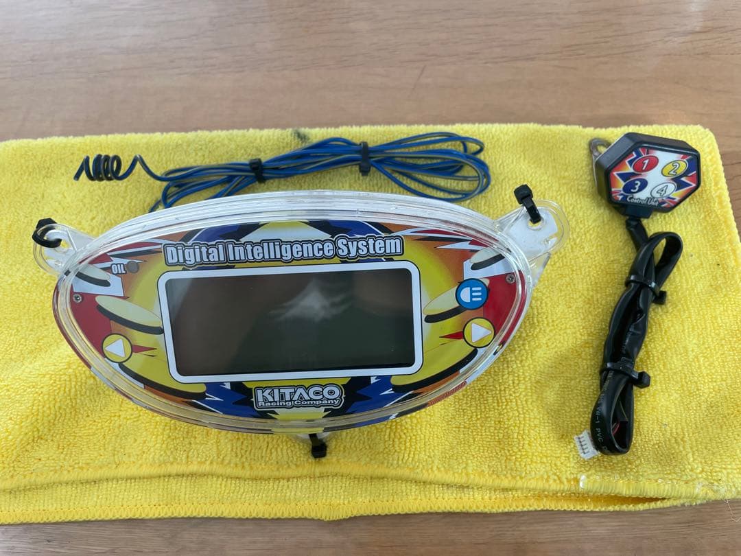 ヤマハ　グランドアクシス100　キタコ　デジタルメーター