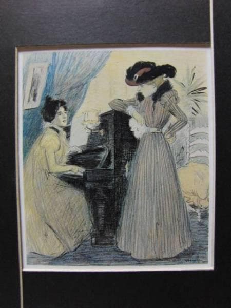 テオフィル・アレクサンドル・スタンラン、Douleurs、海外版超希少レゾネ