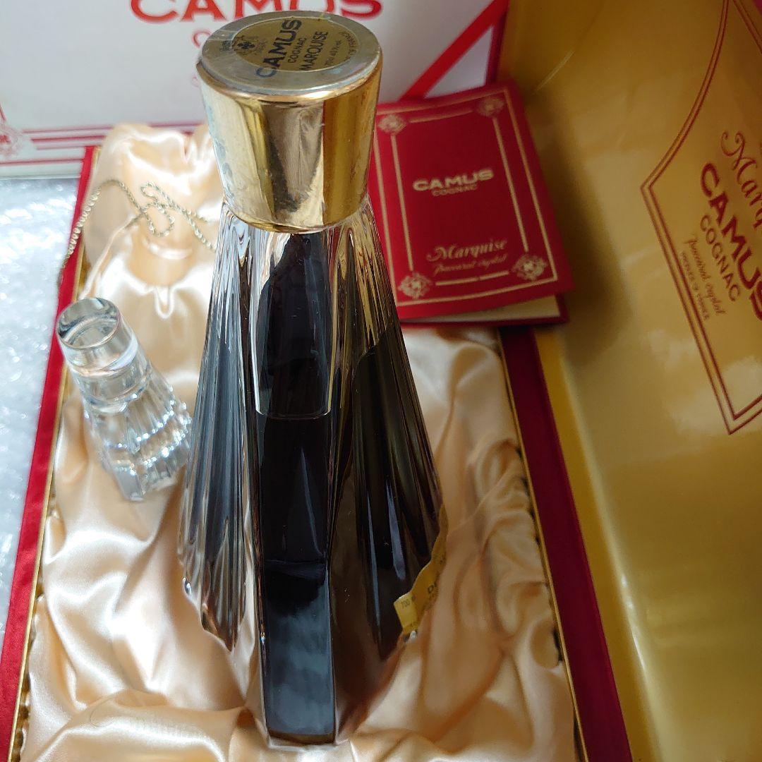 カミュ マルキーズ【未開封】バカラボトル700mlブランデー内箱・外箱・替え栓付