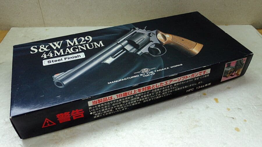 トイガン TANAKA S&W M29 44MAGNUM 4in Steel Finish