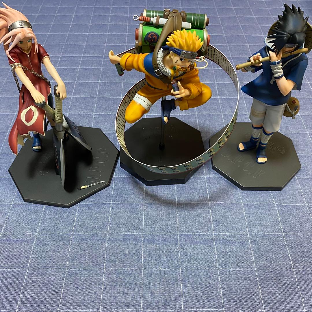 D.P.C.F うずまきナルト 蘇る写輪眼編　ナルト　サスケ　サクラ　フィギュア