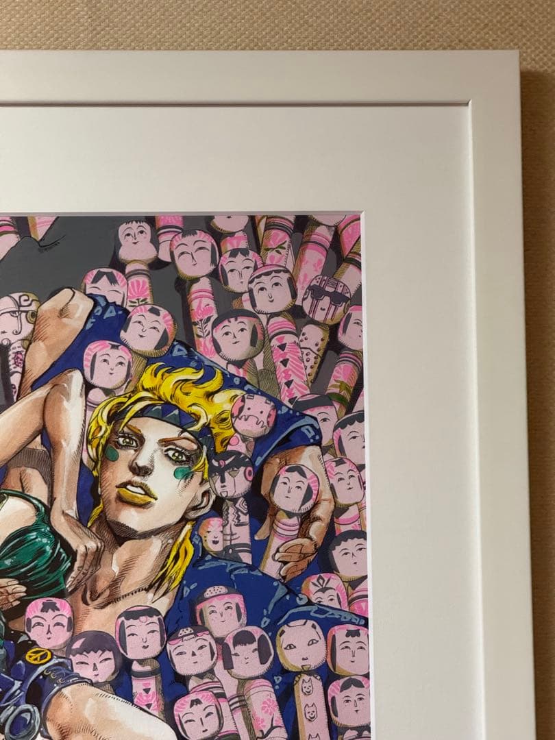 ジョジョの奇妙な冒険　複製原画　ジョジョ展 ジョセフ＆シーザー＆リサリサVer.