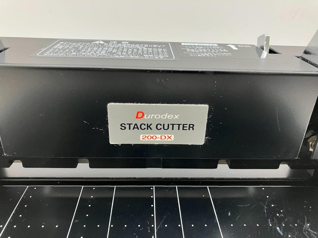 Durodex Stack Cutten 200-DX 裁断機