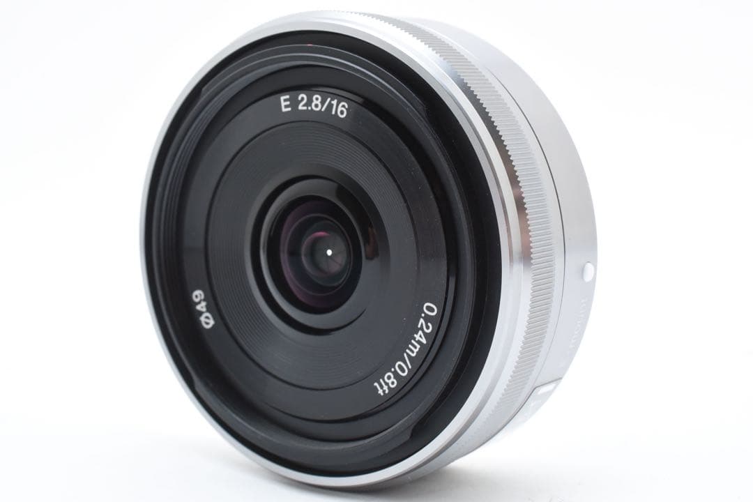 Sony ソニー　SEL16F28 パンケーキレンズ