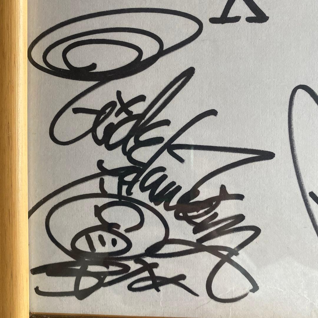 X 時代HIDEPATATOSHIサイン色紙　お宝