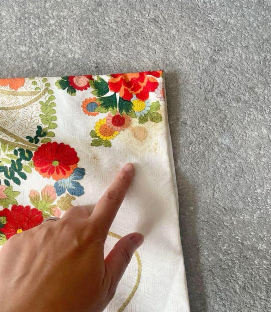 七五三7歳　着物　アンティーク　骨董品　ヴィンテージ　古典柄