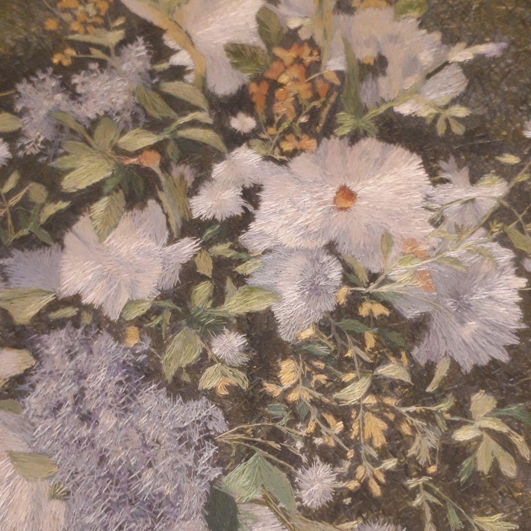 中国刺繍 （額つき）