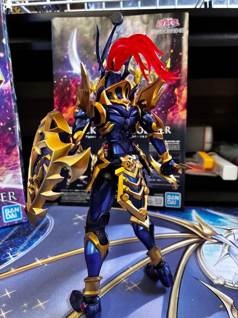 遊戯王　カオスソルジャー　フィギュアライズスタンダードアンブリファイド　塗装済み