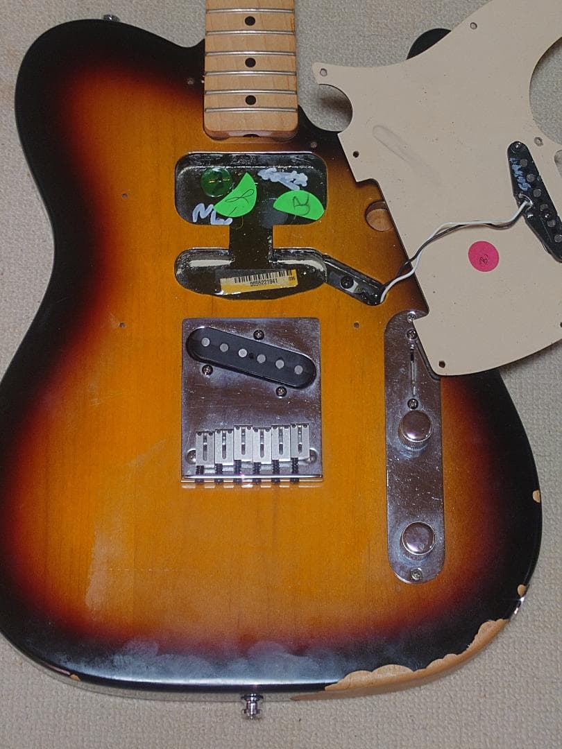 Fender Telecaster サンバーストボディのみ