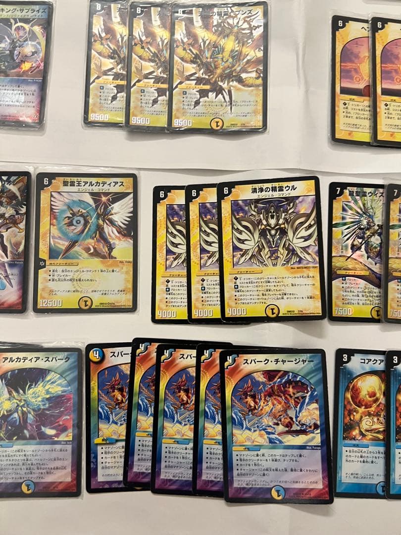 デュエマ DMD-32 クロニクルデッキ 他　聖霊王の創世 デッキケース付44枚