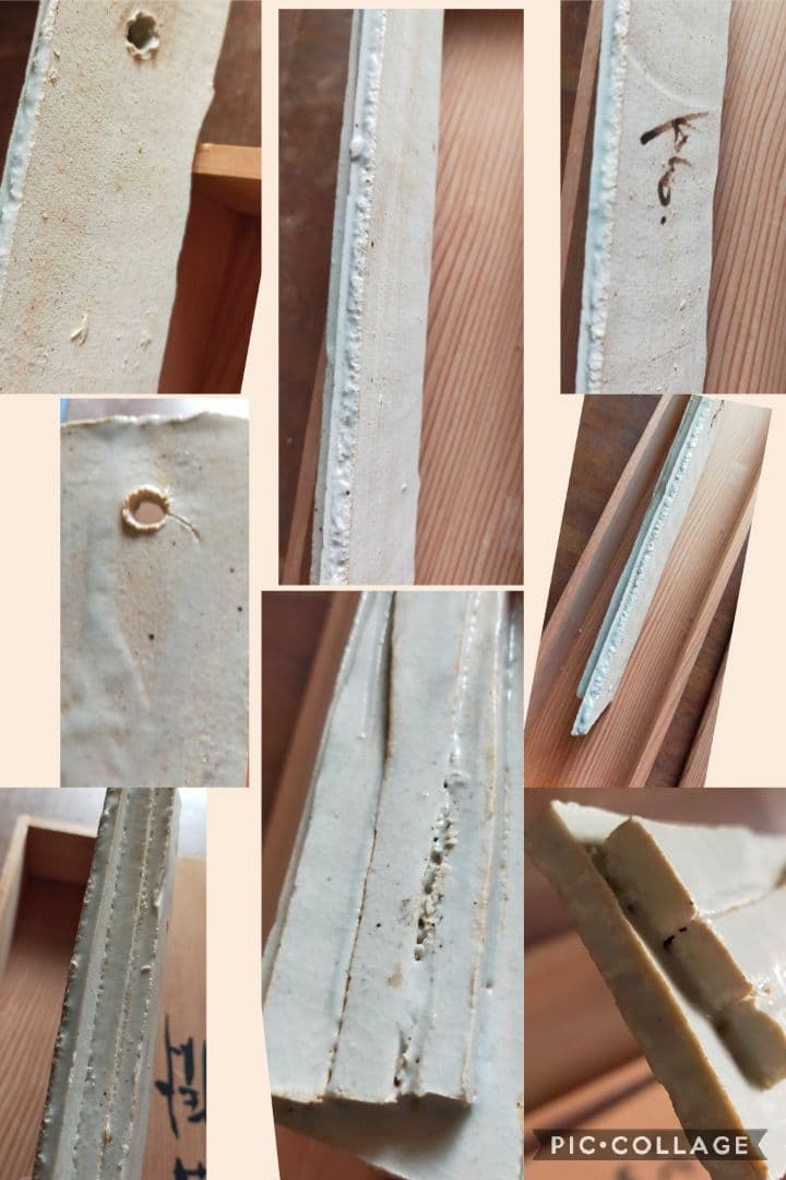 ★　作家による一点物掛花生　壁にかける一輪挿し　骨董品　レトロ