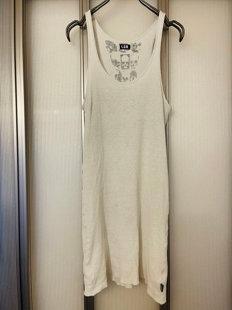 HYDE着 同型同色 LGB クロス リブタンクトップ ifsixwasnine