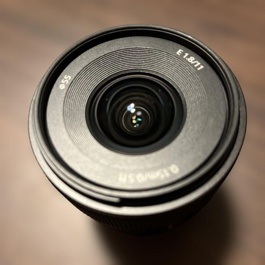 [美品]SONY E 1.8/11 単焦点レンズ　カメラレンズ