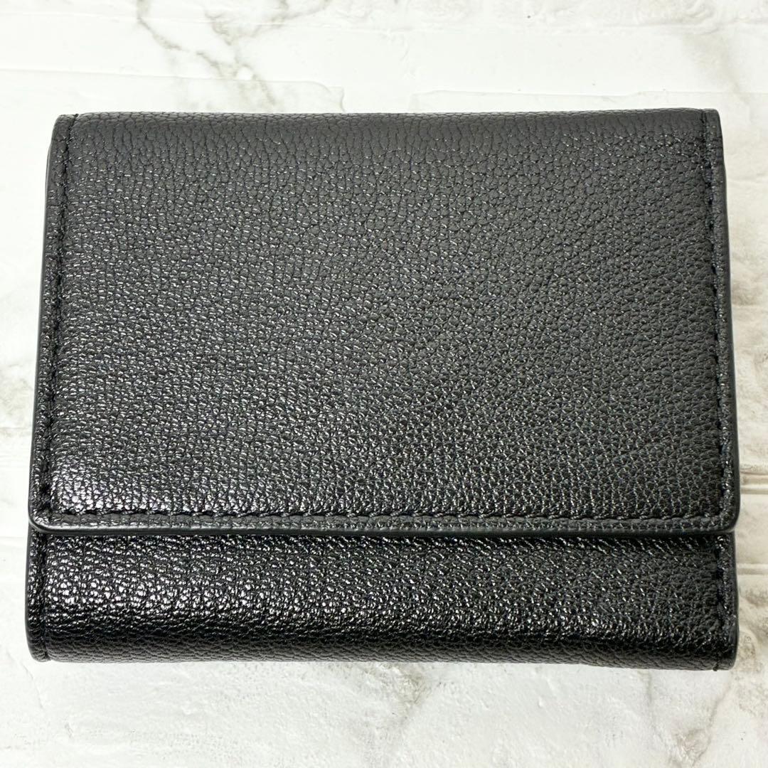 極美品　ANYA HINDMARCH アイズ ミニトライフォールドウォレット財布