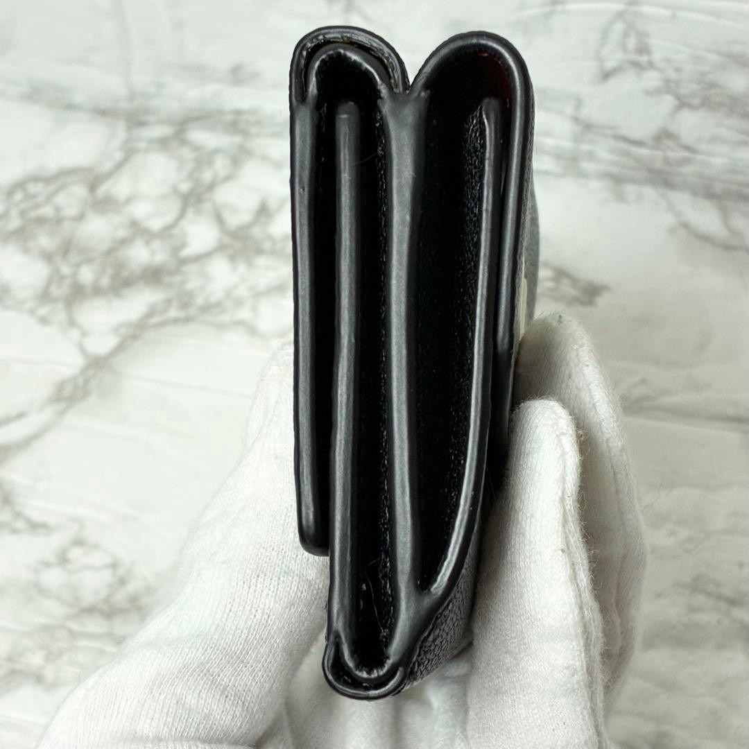 極美品　ANYA HINDMARCH アイズ ミニトライフォールドウォレット財布