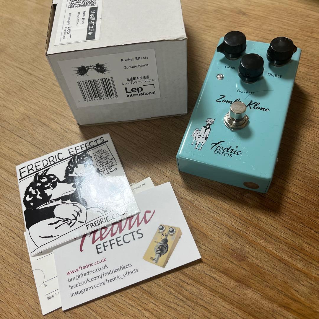 ギター frederic effects zombie klone