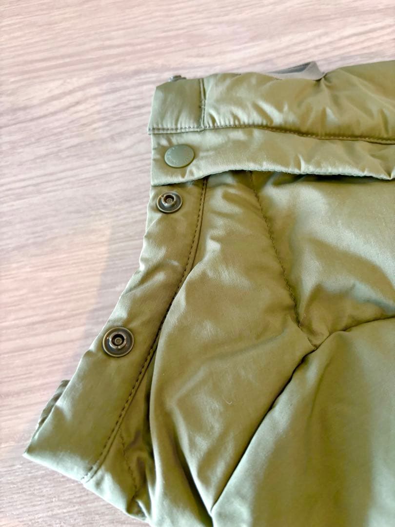  peak オリーブ ダウンジャケット 中型犬用