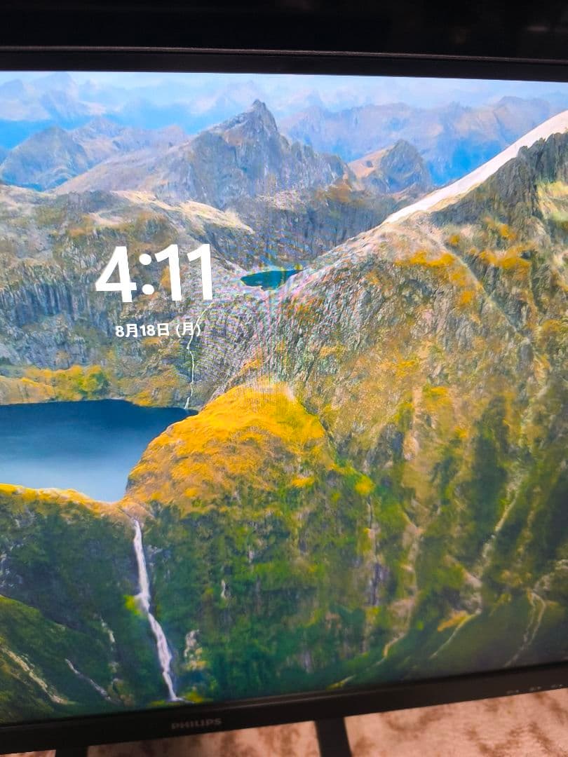 PHILIPS 278E1 4kモニター