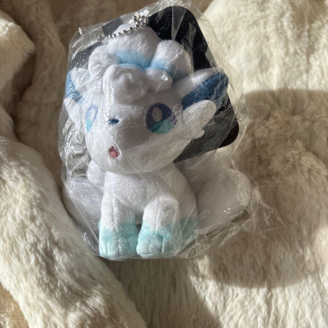 ポケモンセンター　アローラロコン　マスコット　ぬいぐるみ